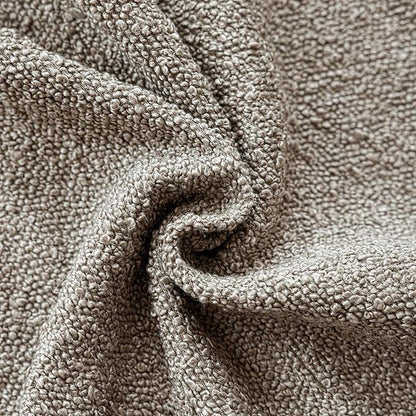 Foindtower Pack of 2 Textured Boucle Throw Pillow Covers Accent Solid Decorative Lumbar Pillow Cases Cozy Couch Cushion Case for Chair Sofa Bedroom Living Room Home Decor 12x20 Inch Light Taupe