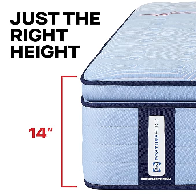 Sealy Posturepedic® Fayette 14" Medium Pillowtop Innerspring Mattress - Twin Long