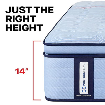 Sealy Posturepedic® Fayette 14" Soft Pillowtop Innerspring Mattress - Queen