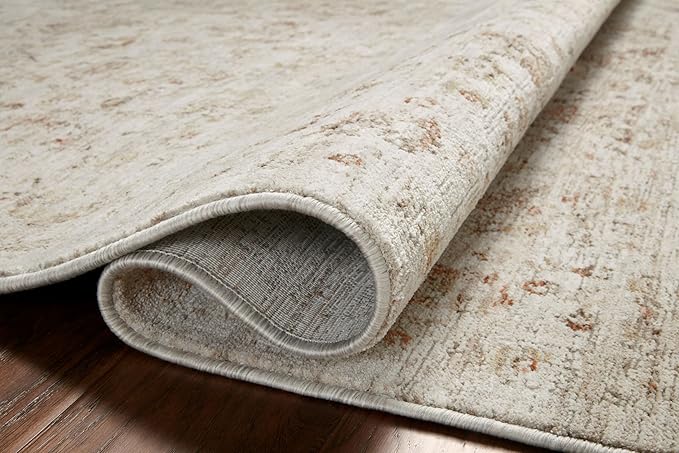 Loloi Amber Lewis Honora Collection HON-03 Beige/Spice 5'-3" x 7'-9" Area Rug