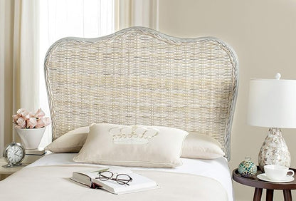 Safavieh Home Collection Imelda White Washed Headboard (Queen)