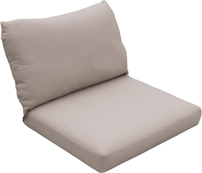 Tommy Bahama Deep Seating Lounge Cushion, 24" X 26" X 4", Bamboo Bay Sand
