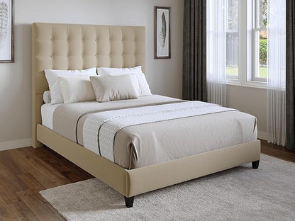 Beige Sutton Full Headboard