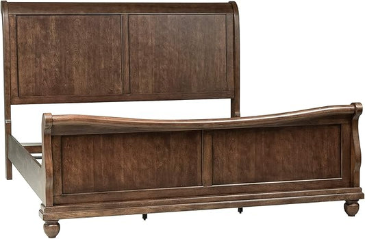 LIBERTY FURNITURE INDUSTRIES, INC. Rustic Traditions Queen Sleigh Bed
