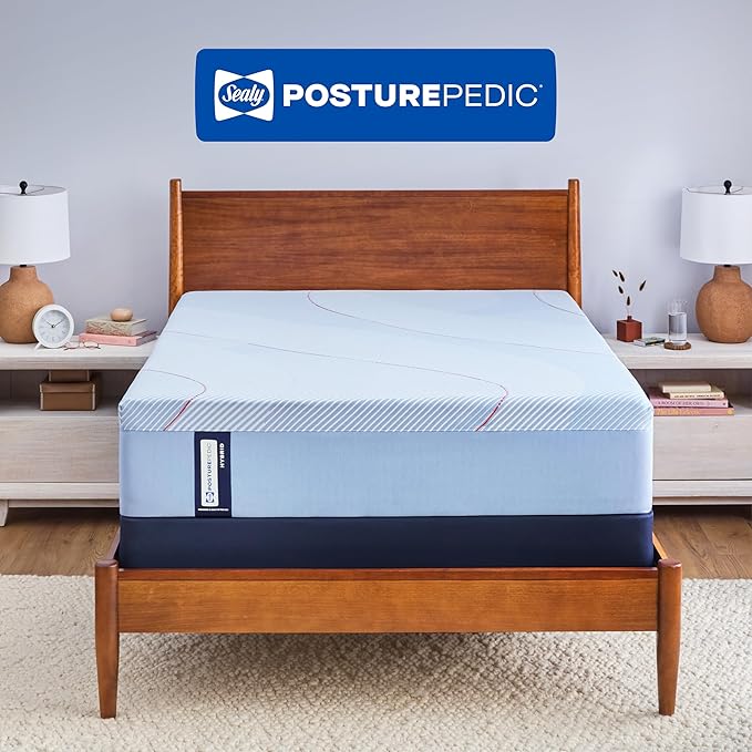 Sealy Posturepedic® Fayette 12" Firm Tight Top Hybrid Mattress - California King