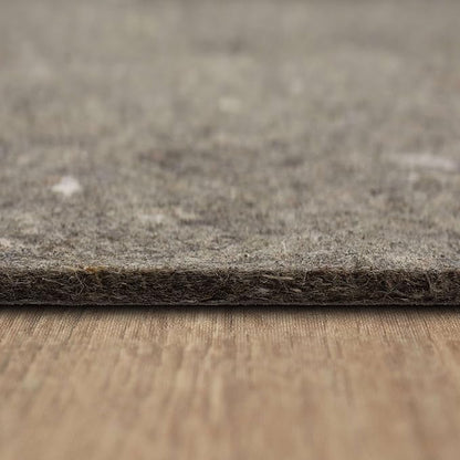 Mohawk Home 9' x 12' Non Slip Grip Rug Pad 3/8" Thick Dual Surface Felt Cushion + Rubber Gripper - Safe for All Floors