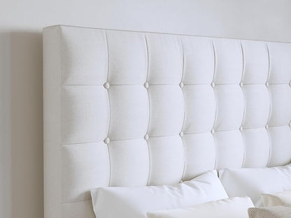 White Sutton Full Headboard