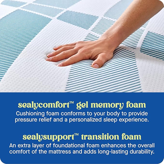 Sealy Dreamlife 12” Foam Mattress-in-a-Box, Twin