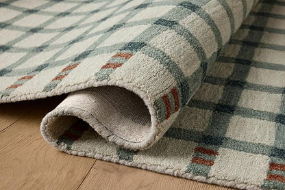 Loloi Magnolia Home by Joanna Gaines Waylon Collection WAY-02 Spa/Brick 11'-6" x 15' Area Rug