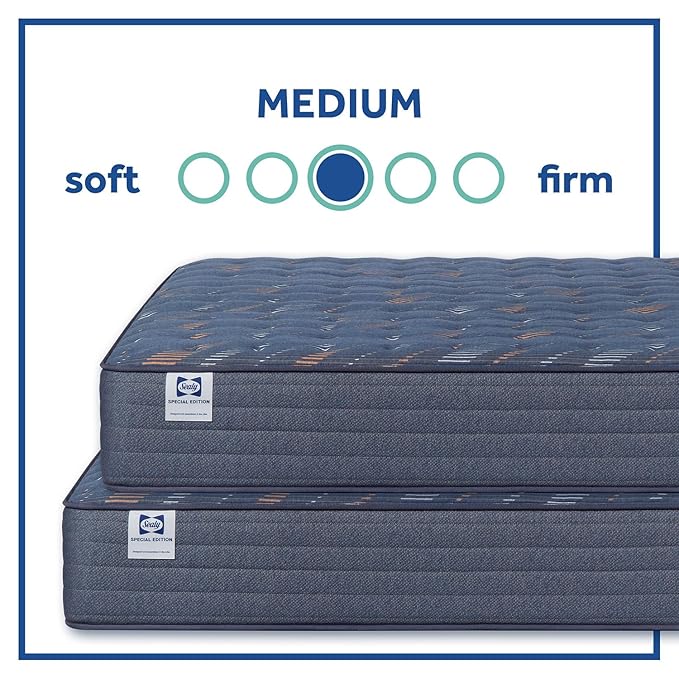 Sealy Warner 12" Medium Tight Top Innerspring Mattress - Queen