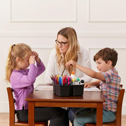ECR4Kids 24in x 36in Rectangular Hardwood Table with 22in Legs, Kids Furniture, Dark Walnut