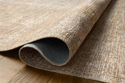 Loloi Amber Lewis Cambria Collection CBR-06 Multi/Natural 6'-0" x 9'-0" Area Rug Jute, Neutral, Vintage Style, Antique Tone, Living, Bedroom, Dining, Carpet