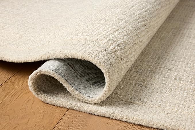 Loloi Magnolia Home by Joanna Gaines Henley Collection Ivory/Smoke 9'-3" x 13' Area Rug