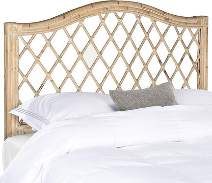 SAFAVIEH Gabrielle Headboard, Full, White Washed