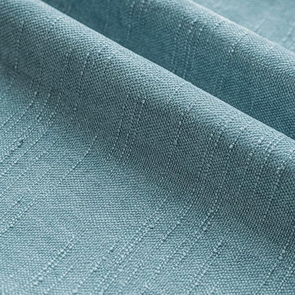 Foindtower Pack of 2 Textured Chenille Throw Decorative Pillow Covers Square Accent Solid Cushion Cover Neutral Farmhouse Pillow Case for Couch Sofa Bedroom Living Room 18x18 Inch,Light Blue