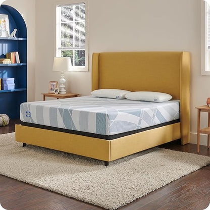 Sealy Dreamlife 10” Hybrid Mattress-in-a-Box, Queen, SealyComfort Gel Memory Foam, SealyResponsive Encased Coils, Surface-Guard Technology