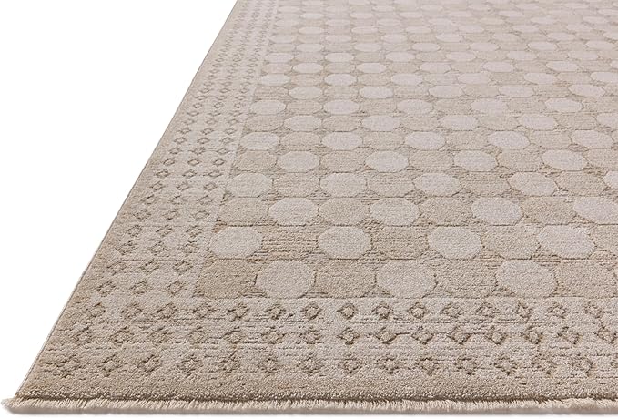 Loloi Amber Lewis Cali Collection CIL-01 Taupe/Natural 2'-7" x 8'-0", .25" Pile Height, Runner Rug