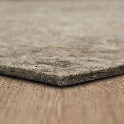 Mohawk Home 2' 6" x 4' Non Slip Rug Pad Gripper 1/2 Thick Dual Surface Felt + Rubber Gripper - Safe for All Floors