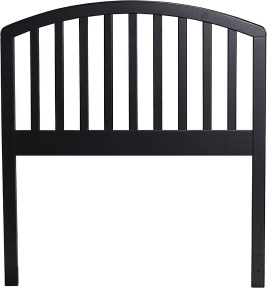 Hillsdale Carolina Headboard, Bed Frame Not Included, Twin, Black