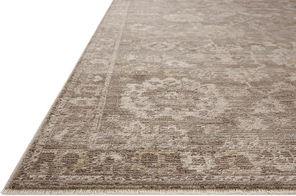 Loloi Magnolia Home by Joanna Gaines Pace Collection PAC-03 Taupe/Wheat 2'-6" x 12'-0" Runner Rug