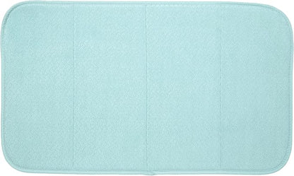 All-Clad Premium Reversible Dish Drying Mat for Kitchen: 16" x 28" Ultra-Absorbent, Long-Lasting, No Condensation, and Oversized for Large Pots and Pans - 1 Pack, Rainfall