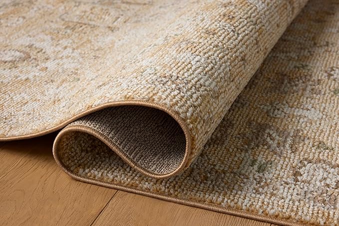 Loloi Magnolia Home by Joanna Gaines Pace Collection PAC-07 Sunset/Stone 2'-6" x 12'-0" Runner Rug