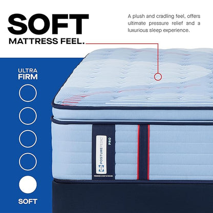 Sealy Posturepedic® Pro Haverford 15" Soft Pillowtop Innerspring Mattress - California King