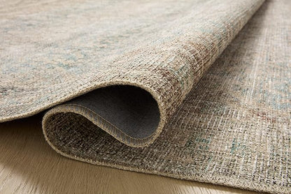 Loloi Angela Rose Aubrey Collection AUB-03 Jade/Natural 3'-9" x 5'-6", .19" Pile Height, Accent Rug