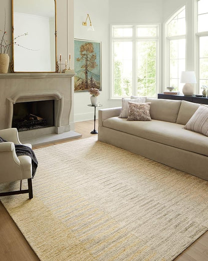 Loloi Chris Loves Julia Chris Collection CHR-01 Dove/Santa Fe 11'-6'' x 15', .50" Pile Height, Area Rug