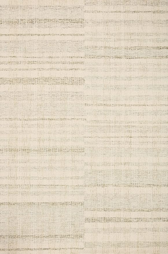 Loloi Chris Loves Julia Chris Collection CHR-02 Natural/Sage 9'-3'' x 13', .50" Pile Height, Area Rug