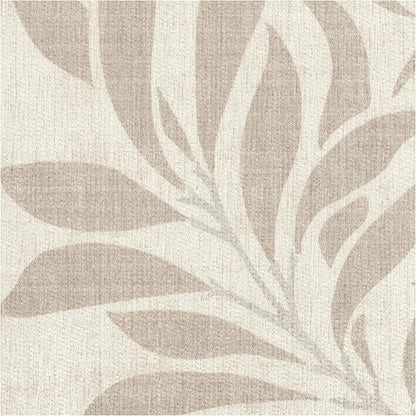 RUGGABLE x Morris & Co Washable Area Rug– Pure Willow Boughs Natural 6x9, Stain-Resistant, Non-Slip–Medium Machine Washable Rugs for Living Room, Bedroom, Hallway, Entryway & Office–with Standard Pad