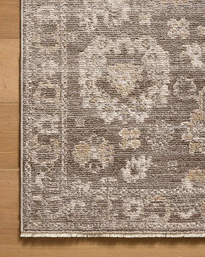 Loloi Magnolia Home by Joanna Gaines Pace Collection PAC-03 Taupe/Wheat 2'-3" x 3'-10" Accent Rug