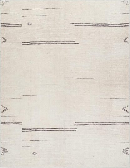 Livabliss x Becki Owens Rivi Moroccan Area Rug , 2'2" x 3'9", Cream/Charcoal