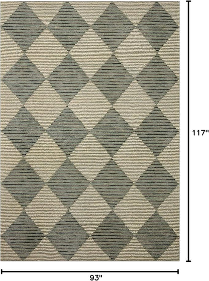 Loloi Chris Loves Julia Francis Collection FRA-01 Spa/Granite 7'-9" x 9'-9" Area Rug