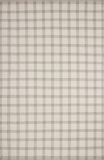 Loloi Magnolia Home by Joanna Gaines Ryder Collection RYD-02 Stone/Ivory 2'-3" x 3'-9" Accent Rug