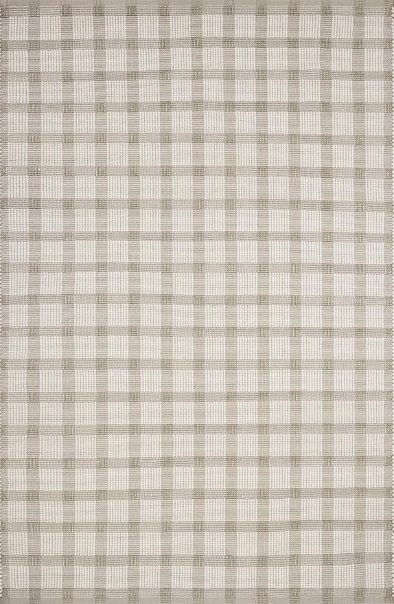 Loloi Magnolia Home by Joanna Gaines Ryder Collection RYD-02 Stone/Ivory 5'-0" x 7'-6" Area Rug