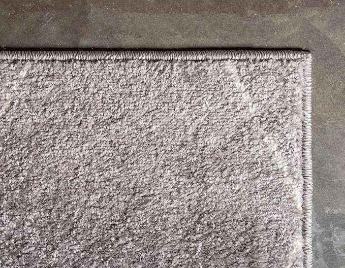 Unique Loom Trellis Frieze Collection Area Rug - Geometric (9' x 12' 2", Light Gray/ Ivory)
