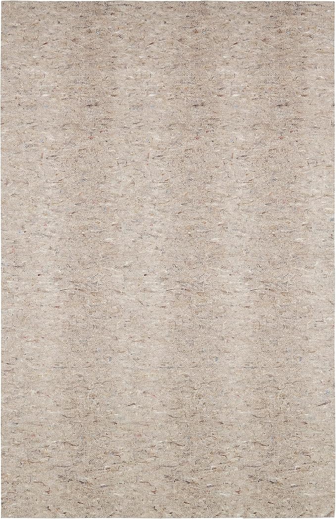 Mohawk Home 2' 2" x 10' Non Slip Rug Pad Gripper 3/8 Thick Dual Surface Felt + Rubber Gripper - Safe for All Floors