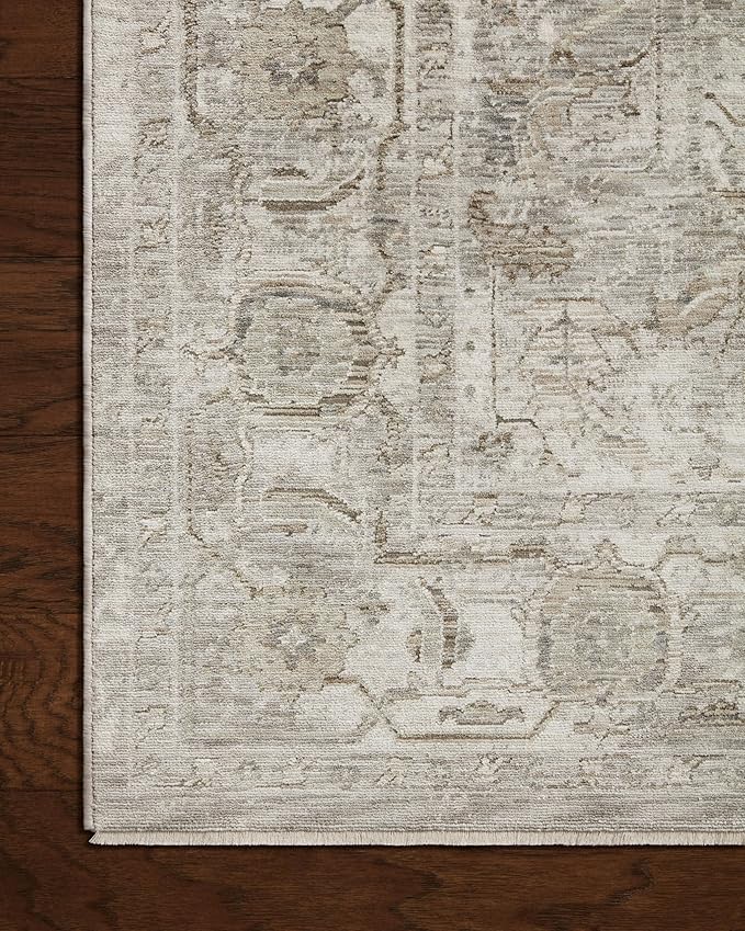 Loloi Amber Lewis Honora Collection HON-06 Grey/Taupe 2'-7" x 10'-0" Runner Rug