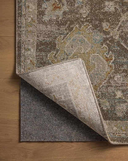 Loloi Magnolia Home by Joanna Gaines Mona Collection MOA-02 BARK/Multi 5' x 7'-8" Area Rug