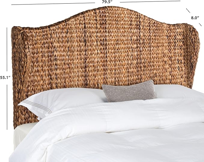 SAFAVIEH Home Collection Nadine Brown Winged Headboard, Full