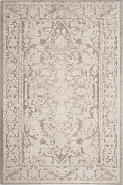 SAFAVIEH Area Rug 9x12 - Reflection Collection - Large - Beige & Cream, Non-Shedding & Easy Cleaning, Ideal for Living Room, Bedroom, Dining Space (RFT665A)