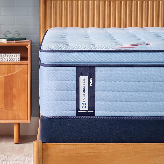 Sealy Posturepedic® Plus Glenshaw 15" Medium Pillowtop Innerspring Mattress - King