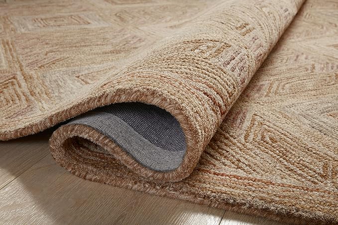 Loloi Varena Collection VAR-02 Berry/Multi 5'-0" x 7'-6" Area Rug