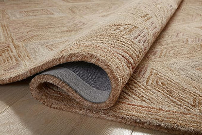 Loloi Varena Collection VAR-02 Berry/Multi 5'-0" x 7'-6" Area Rug