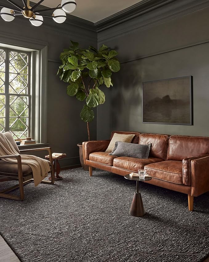 Loloi Magnolia Home by Joanna Gaines Jones Collection JON-05 Granite 5'-0" x 7'-6" Area Rug
