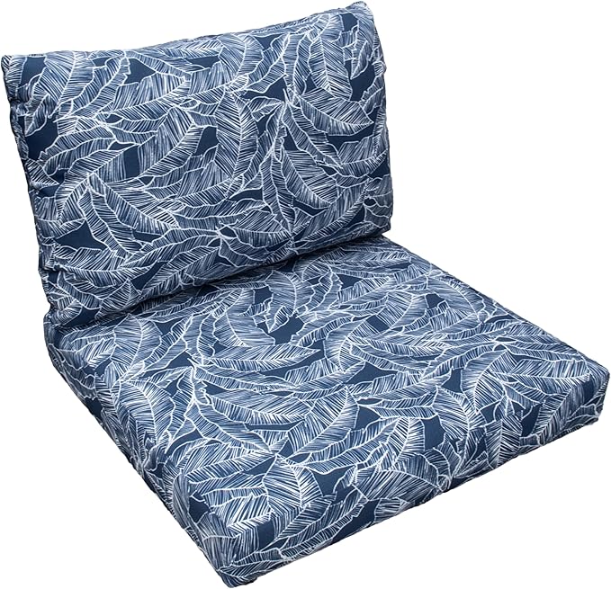 Tommy Bahama Deep Seating Lounge Cushion, 26" X 26" X 4", Pacific Zaffre