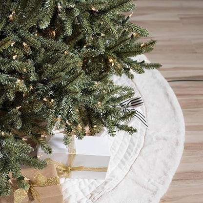Balsam Hill 9 ft Unlit Classic Blue Spruce - Artificial Christmas Tree with Premium Stand for Indoor Holiday Decorating