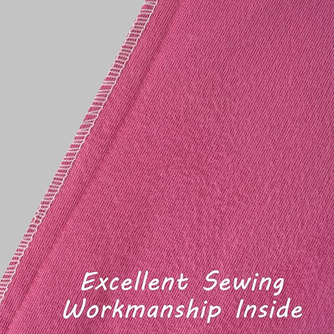 FUTEI Hot Pink Velvet Decorative Throw Pillow Covers 26x26 Set of 2,Soft Cozy Edge with Tassels Euro Pillow Shams,Boho Modern Home Decor for Couch Bed Living Room