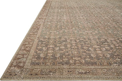 Loloi Angela Rose Aubrey Collection AUB-04 Sage/Bark 2'-0" x 5'-0", .19" Pile Height, Accent Rug